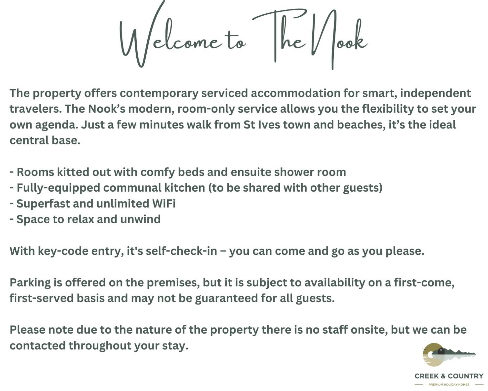 The Nook - Self Serviced Accommodation St Ives Екстериор снимка